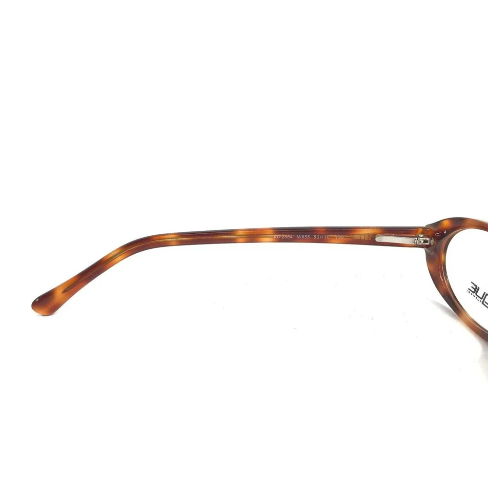 Vogue Eyeglasses Frames VO2554 W655 Tortoise Brown Oval Full Rim 50-16-135